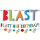 Blast Off 1st Birthday Party Kit for 32 Guests